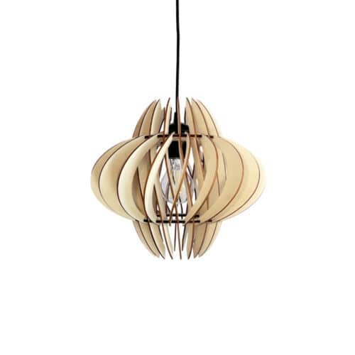 Odette La planète, petite suspension en bois pour enfants