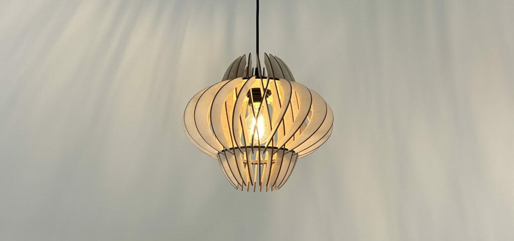 Odette éclairée, une lampe sympa et original