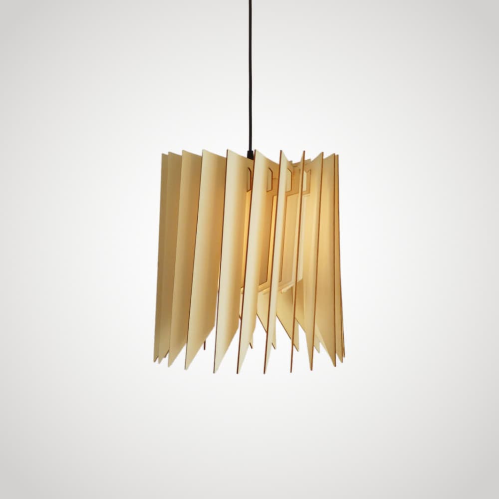 Morane La gogane, suspension en bois design