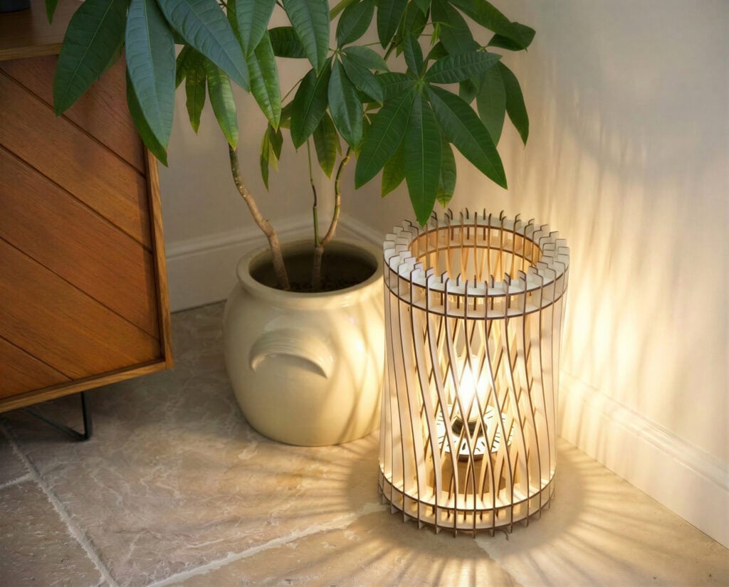 Vincent, notre lampe à poser, même au sol