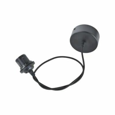 Pavillon, douille et câble