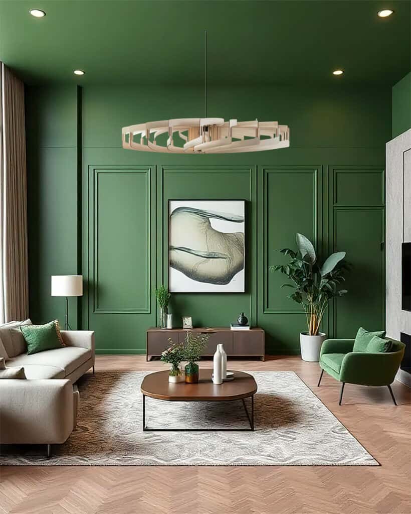 Le choix d'un luminaire dans un salon moderne 